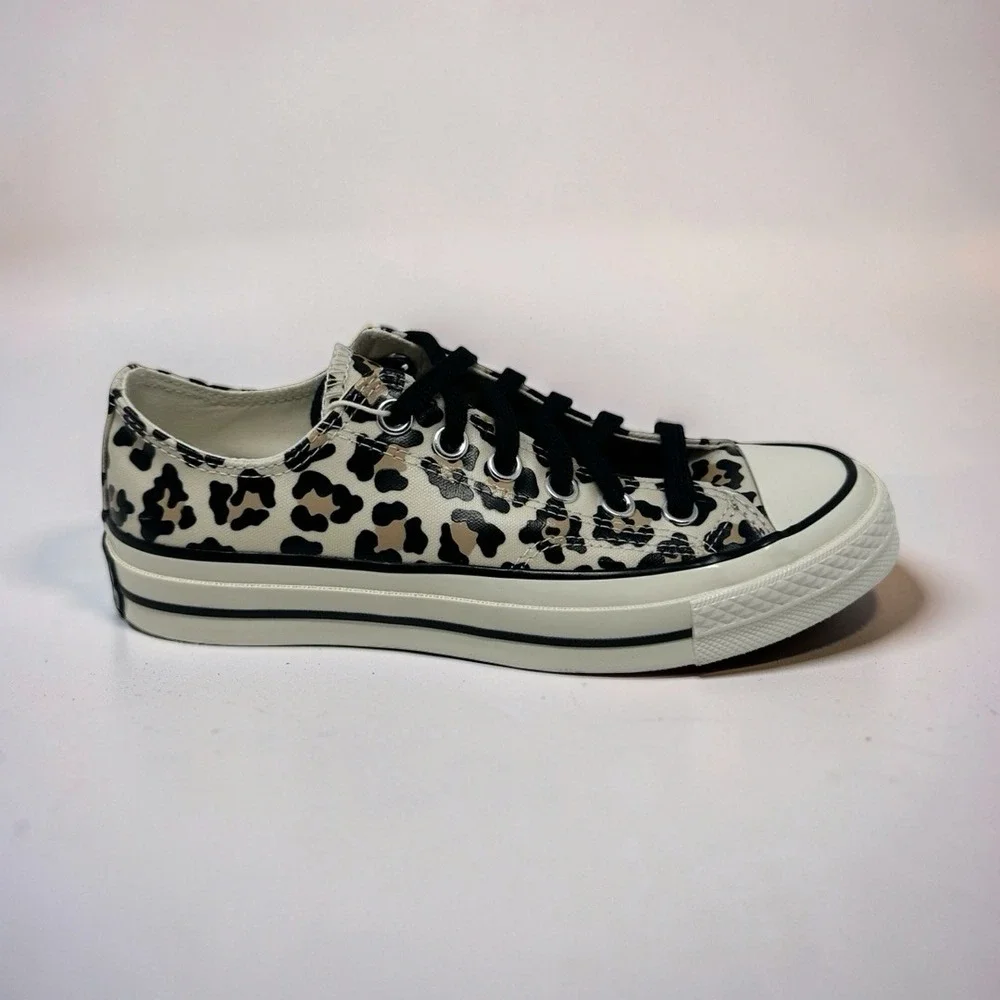 Converse Chuck 70 Ox Low Leopard Glow In The Dark Driftwood Womens 7 Mens 5 NIB